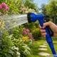 Растягивающийся садовый шланг с пистолетом-распылителем, 20-60м,...