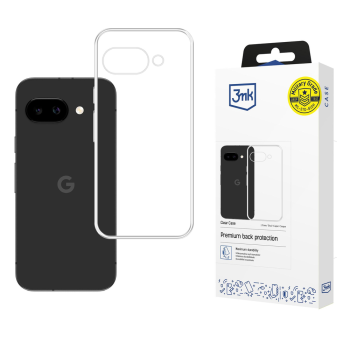 3mk Google Pixel 10A vāciņš Clear Case, caurspīdīgs