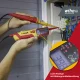 Wiha 45217 sprieguma un nepārtrauktības testeris 0.5–1000 V AC / 1500 V DC, CAT IV