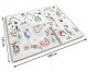 Divpusējs sarullējams bērnu paklājs Nukido NK-342 | Kids Roll-up Foam Mat