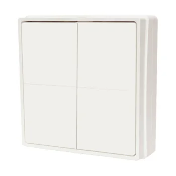 Умный Bluetooth Выключатель Shelly BLU RC Button 4 4-Клавишный