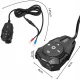 Motocikla lādētājs XS01, USB-A un USB-C, 54 W, ar Bluetooth vadību