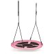Bērnu dārza ligzdas šūpoles ECOTOYS 100cm 150kg, rozā