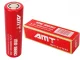 Аккумулятор 18650 Li-Ion 3800mAh 4.2V, 1 шт., красный