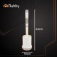 Силиконовый ершик для унитаза с подставкой Ruhhy, белый