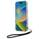 Apple iPhone 16 Pro 6.3\'\' Karl Lagerfeld IML Zebra Pattern & Cord Cover Case, Black | Telefona Vāciņš Maciņš...
