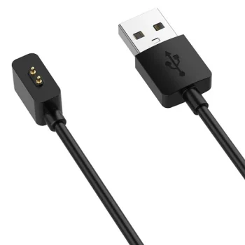 Magnētiskais lādētājs Xiaomi Smart Band 9 / 8 / 10, USB, 60 cm, melns
