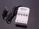 AA and AAA Battery Charger, White