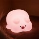 Kids Night Light Sleeping Pig FNL-09 Forever Light, Rechargeable Silicone Nursery Lamp