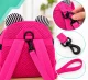 Toddler Backpack with Detachable Leash 2-in-1 Bear, 20 × 26 × 10 cm, Pink