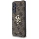 Guess Samsung Galaxy A55 vāciņš 4G Big Metal Logo, brūns