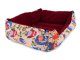 Pet Bed with Cushion for Dogs and Cats, XL, Beige