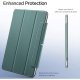 ESR Rebound Magnetic atverams vāciņš maciņš iPad Air 10.9 (2020/2022), zaļš