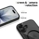 Tech-Protect Magpeak MagSafe vāciņš Apple iPhone 17 caurspīdīgs / melns