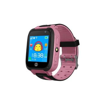 Детские смарт-часы Forever PhoneMe KW-55 с SOS и LBS трекером, розовый