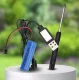 Bakalu KZ1148 elektriskā ūdens šautene 2-in-1, zila/dzeltena