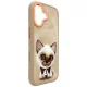 Nimmy iPhone 17 vāciņš Big Eyed Pet 2.0 Cat, bēšs