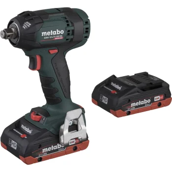 Аккумуляторный ударный гайковерт Metabo SSW 18 LTX 300 BL, 18V, 2x 4.0Ah, 300 Нм