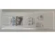 Veļas un krūšturu organizators atvilktnei, 28x14x13 cm, balts