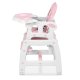 Ricokids 7091 Sinco 5-in-1 bērnu barošanas krēsliņš, rozā