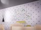 Liela Bērnu Spēļu MDF Koka Leļļu Māja ar Mēbelēm Piederumiem, 70cm | Play Dollhouse with Furniture