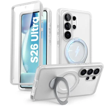 Supcase Cosmo Mag MagSafe vāciņš Samsung Galaxy S26 Ultra, balts