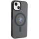 BMW iPhone 15 Plus / 14 Plus vāciņš Signature MagSafe, melns