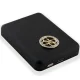 Guess MagSafe bezvadu ārējais akumulators 4G Strassed Metal Logo, 3000mAh, melns