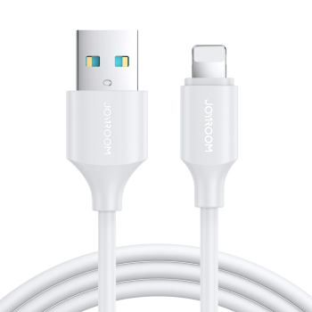 Joyroom A9 USB / Apple Iphone Lightning Data Charging Cable, 2.4A 2m, White | Зарядный Кабель...