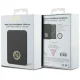 Guess MagSafe bezvadu ārējais akumulators 4G Strassed Metal Logo, 3000mAh, melns