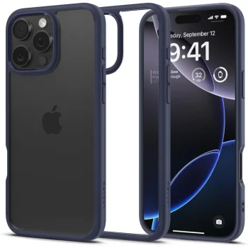 Чехол Spigen для iPhone 16 Pro Max Ultra Hybrid, синий