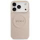 Guess HC Magsafe PU w/ Peony Hot Stamp vāciņš iPhone 17 Pro, rozā