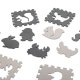 Kids Foam Floor Puzzle Mat Animals - 9 pcs, 30x30cm