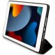 Guess iPad 10.2\" atverams vāciņš maciņš grāmatiņa 4G Stripe Allover, melns