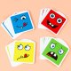 Spēles kubi bloki ar kartēm bērniem ar emociju attēliem | Play cubes blocks emotions game