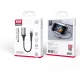 OTG-адаптер XO NB201 USB-A на USB-C черный