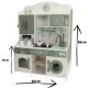 LULILO Saliko Kids Toy Wooden MDF Kitchen with Coffee Machine, 85cm