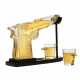 Karafes un glāžu komplekts Pistolet, 220 ml