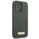 Чехол Guess Silicone Logo Plate MagSafe для iPhone 13 Pro Max, зеленый