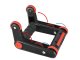 2-in-1 Ab Roller and Push-Up Bars, Black