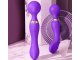 Electric Handheld Body Massager for Deep Muscle Relaxation, 20 Modes, Purple