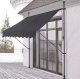Retractable Balcony Awning 200x120 cm Adjustable MultiGarden, grey