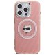 Karl Lagerfeld IML Choupette Head Logo MagSafe vāciņš iPhone 16 Pro Max, Rozā