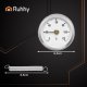Ruhhy 26557 Bimetallic Pipe Thermometer 0-120°C