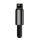Кабель USB - Lightning Baseus Tungsten Gold 2.4A 2м Черный