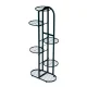 ModernHome PJJPS0014 metāla puķu statīvs, 6 līmeņi, melns