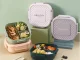 Pusdienu kaste brokastu konteiners pusdienas ar nodalījumiem galda piederumi | Lunchbox breakfast container lunch with...
