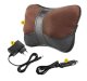 4FIZJO SHIATSU ULTRA+ Heated Neck Massage Cushion Pillow Body Massager, Brown