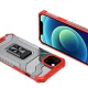 Ударопрочный чехол для iPhone 12 mini с кольцом Crystal Ring Case, красный