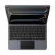 Tastatūras vāciņš Dux Ducis MK series planšetei iPad Pro 13\" (2024), melns